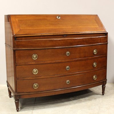 Italian Louis XVI Secretaire in Walnut-UMS-1792455