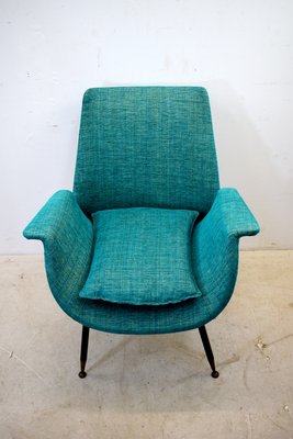 Italian Lounge Chair by Gastone Rinaldi, 1950s-AOL-697421