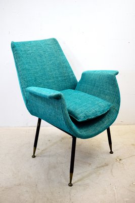 Italian Lounge Chair by Gastone Rinaldi, 1950s-AOL-697421