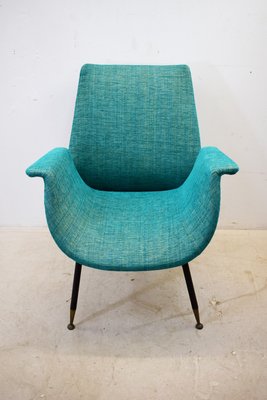 Italian Lounge Chair by Gastone Rinaldi, 1950s-AOL-697421