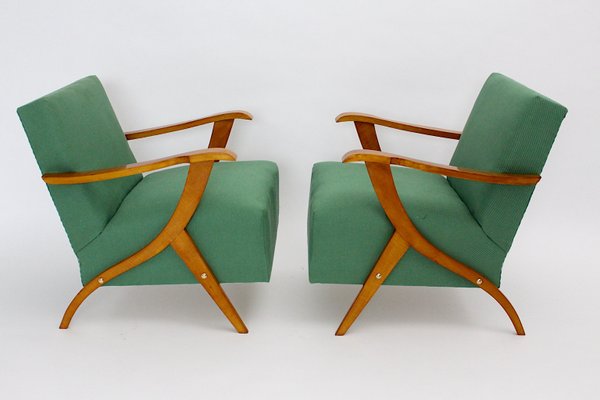 Italian Lounge Chairs, 1950s, Set of 2-NB-585626