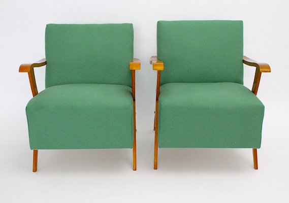 Italian Lounge Chairs, 1950s, Set of 2-NB-585626