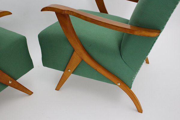 Italian Lounge Chairs, 1950s, Set of 2-NB-585626