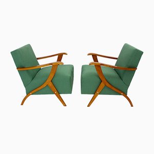 Italian Lounge Chairs, 1950s, Set of 2-NB-585626