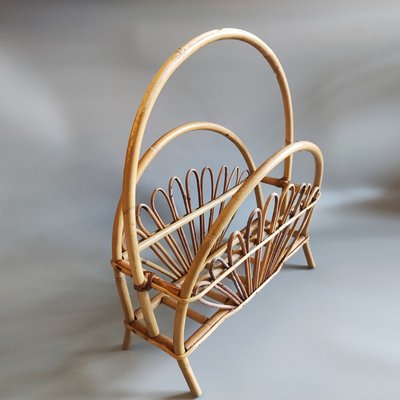 Italian Magazine Rack by Franco Albini, 1960s-QGR-1176684