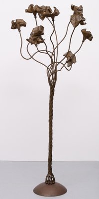 Italian Magic Bronze Tree Floor Lamp, 1978-GCG-2041845