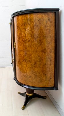 Italian Mahogany and Burr Walnut Sideboard / Bar from La Permanente Mobili Cantù, 1950s-FER-875641