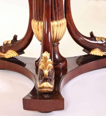 Italian Mahogany and Parcel-Gilt Centre Table, 1830s-MBH-1032479