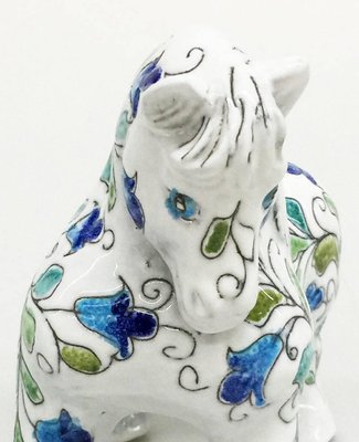 Italian Mancioli Pottery Horse Figure from Raymor, Florence, 1960s-UCH-1224731