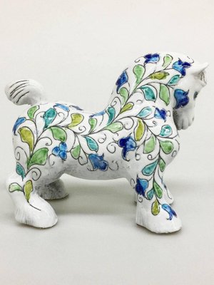 Italian Mancioli Pottery Horse Figure from Raymor, Florence, 1960s-UCH-1224731