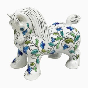 Italian Mancioli Pottery Horse Figure from Raymor, Florence, 1960s-UCH-1224731