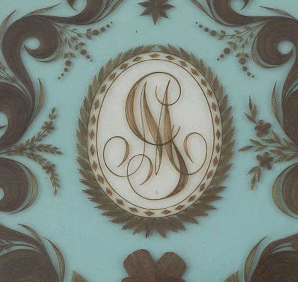 Italian Manlio Garibaldi Monogram, 1874