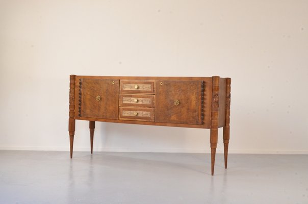 Italian Maple and Ash Sideboard attributed to Pier Luigi Colli, 1960s-DUG-2041223