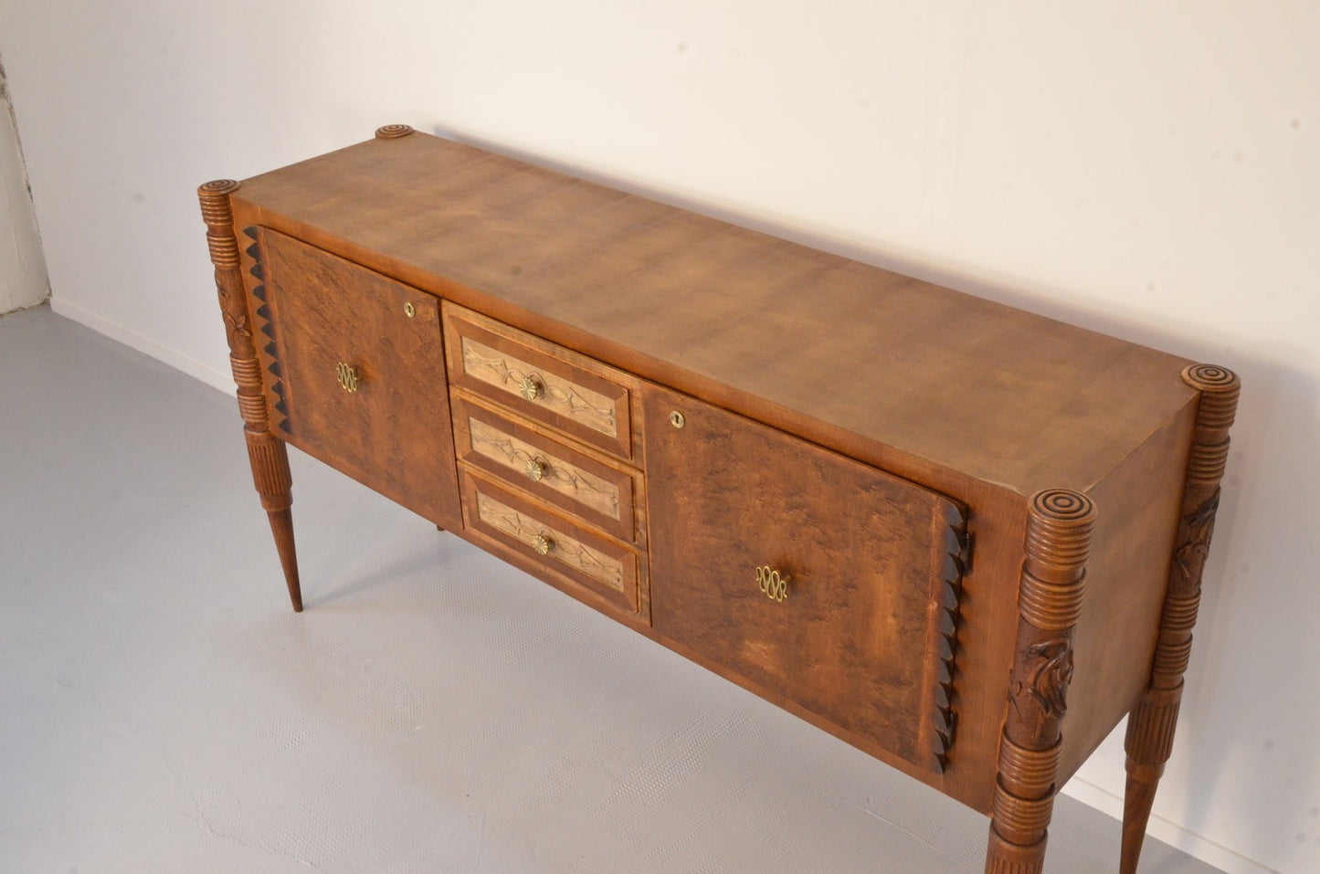 Italian Maple and Ash Sideboard by Pier Luigi Colli, 1960s