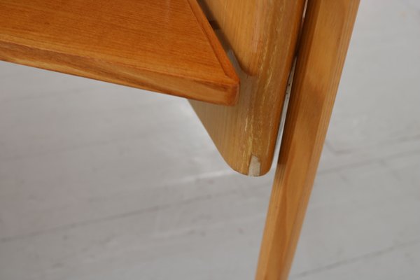 Italian Maple Desk with Bookshelf from Canturina del Mobile, 1950s-AA-867503