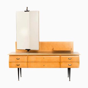 Italian Maple Wood Dressing Table, 1950s-MBH-1031912