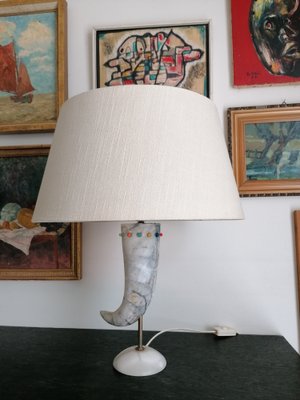 Italian Marble Table Lamp-GO-962548