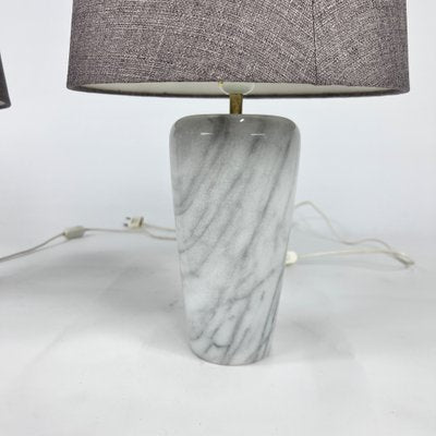 Italian Marble Table Lamps, 1980s, Set of 2-RMX-1790391