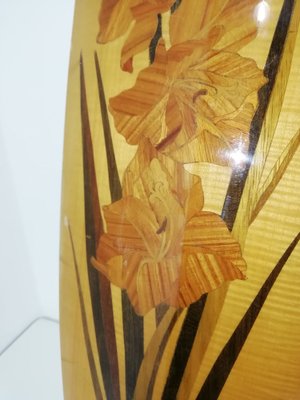 Italian Marqueterie Panels in Wood, 1950s, Set of 2-HNE-1318781