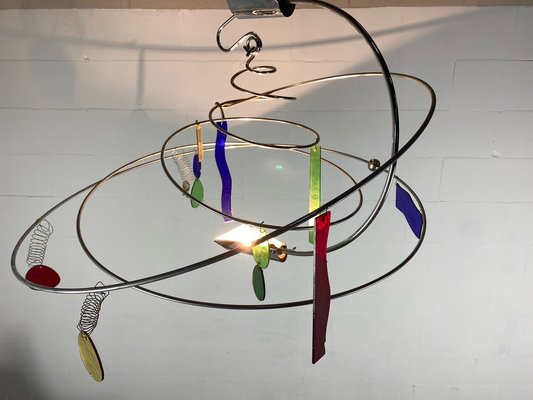 Italian Melissa Sibilla Chandelier by Toni Cordero for Artemide, 1990s-ID-1153917