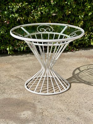 Italian Metal Garden Furniture and Scoubidou, 1950s, Set of 5-SSK-2025935