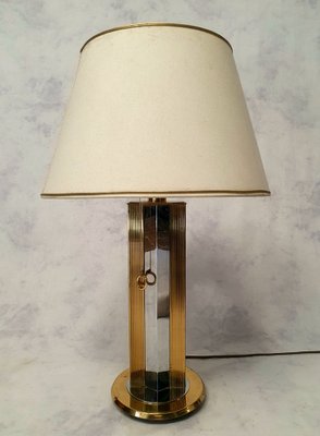 Italian Metal Table Lamp, 1970s-BSB-962511