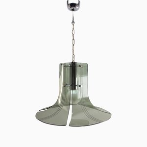 Italian Mid-Century Modern Acrylic Glass Pendant Lamp-MJY-1148910