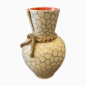 Italian Mid-Century Modern Ceramic Vase by Rometti, 1950s-NMK-892563