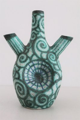 Italian Mid-Century Modern Pottery Vase by Giuseppe Barile Albisola, 1950s-VNE-1061408