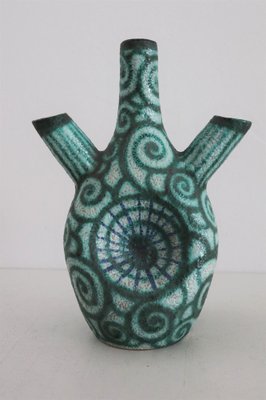 Italian Mid-Century Modern Pottery Vase by Giuseppe Barile Albisola, 1950s-VNE-1061408