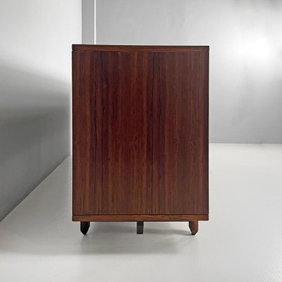 Italian Mid-Century Modern Wood Sideboard with Brass Handles attributed to Stildomus, 1960s-GDD-1823282