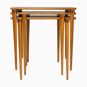 Italian Mid-Century Side Tables, 1960s, Set of 3-GXL-860051