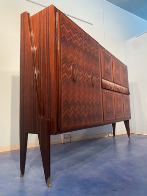 Italian Mid-Century Tall Sideboad in Walnut by Vittorio Dassi, 1950s-MTX-1339071