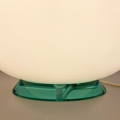 Italian Milk Glass Egg Floor Lamp, 1980s-GDD-1313674