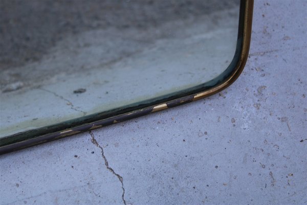 Italian Minimal Mirror by Gio Ponti for Dassi, 1950s-EH-1357989