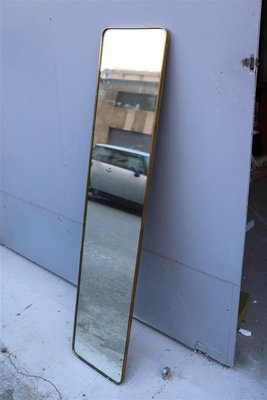 Italian Minimal Mirror by Gio Ponti for Dassi, 1950s-EH-1357989