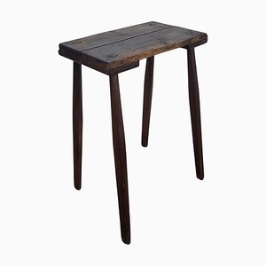 Italian Minimal Wooden Side Table, 1890s-EUP-1817101