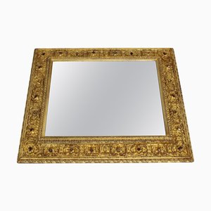 Italian Mirror with Gilt Wood Frame, 1940s-TZ-1800668