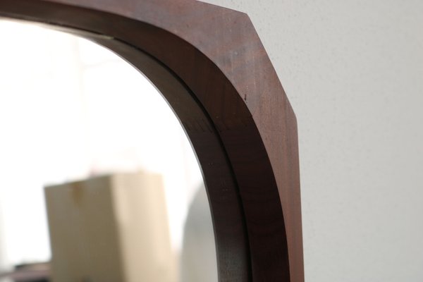 Italian Mirror with Wooden Wire, 1960s-AA-1771849