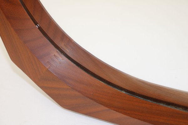 Italian Mirror with Wooden Wire, 1960s-AA-1771849