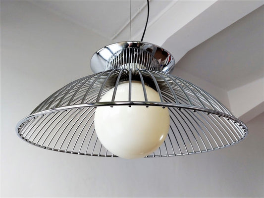 Italian Moana Pendant Lamp by Luigi Massoni for Guzzini, 1960s