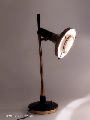 Italian Mod.553 Table Lamp by Oscar Torlasco for Lumi, 1950s-YUW-1808207