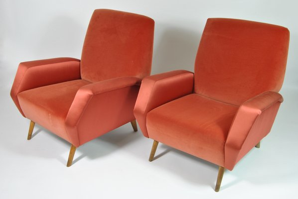 Italian Mod. 803 Armchairs by Gio Ponti for Cassina, 1954, Set of 2-WFB-1291809