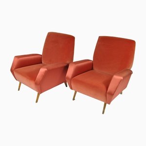 Italian Mod. 803 Armchairs by Gio Ponti for Cassina, 1954, Set of 2-WFB-1291809