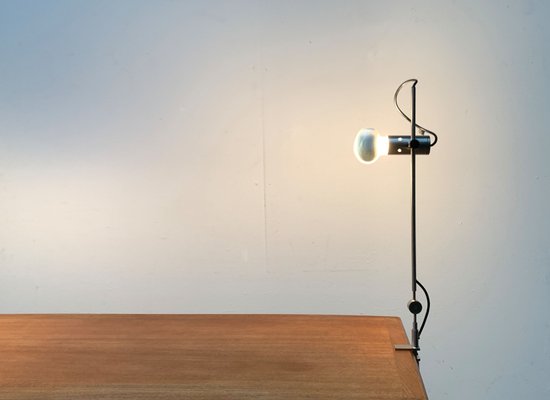 Italian Model 255 Table Clamp Lamp by Tito Agnoli for Oluce, 1950s-UAH-1487851