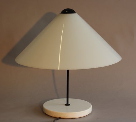 Italian Model Snow Table Lamp by Vico Magistretti for Oluce, 1976-FGF-716862