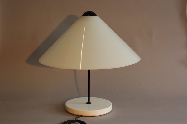 Italian Model Snow Table Lamp by Vico Magistretti for Oluce, 1976-FGF-716862