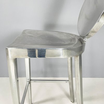 Italian Modern Aluminum High Bar Stool Model Kong by Philippe Starck for Emeco, 2000s-GDD-1807500