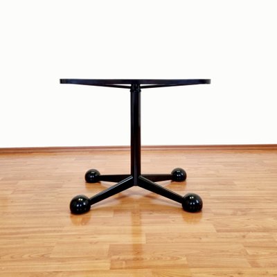 Italian Modern Black Side Table from Allegri, Italy, 1970s-PUG-1453067