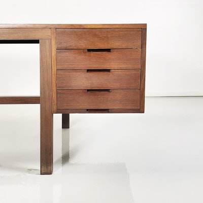 Italian Modern Canaan Desk in Wood attributed to Marcel Breuer for Gavina, 1970s-GDD-1416759